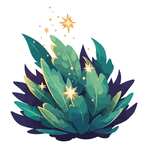 🌿 Стикер «White Witch» для Telegram