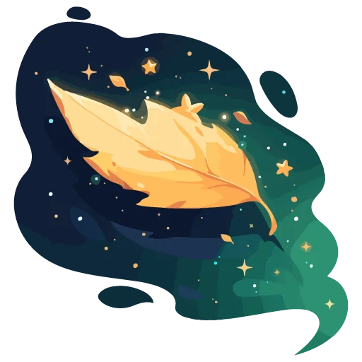 🌿 Стикер «White Witch» для Telegram