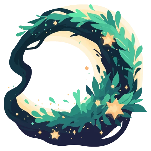 🌚 Стикер «White Witch» для Telegram