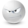 Стикер 12 White Face Emoji
