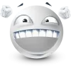 Стикер 43 White Face Emoji