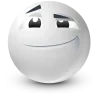 Стикер 4 White Face Emoji
