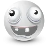 Стикер 49 White Face Emoji
