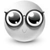 Стикер 20 White Face Emoji