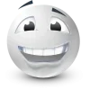 Стикер 40 White Face Emoji