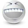 Стикер 13 White Face Emoji