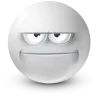 Стикер 24 White Face Emoji