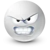 Стикер 36 White Face Emoji