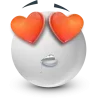 Стикер 5 White Face Emoji