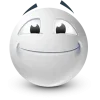 Стикер 56 White Face Emoji