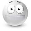 Стикер 15 White Face Emoji