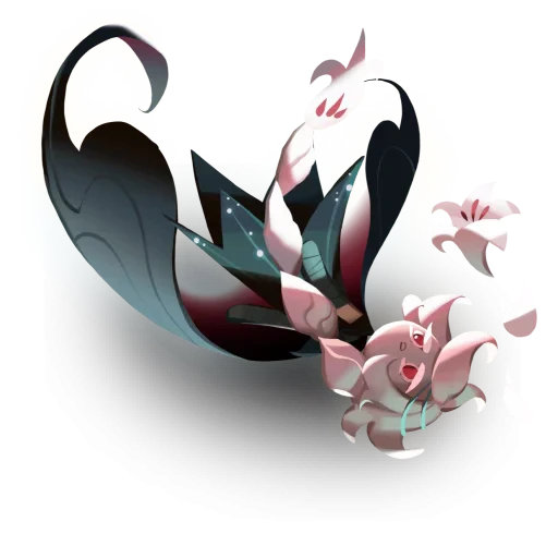 🤩 Стикер «White Lily Cookie» для Telegram