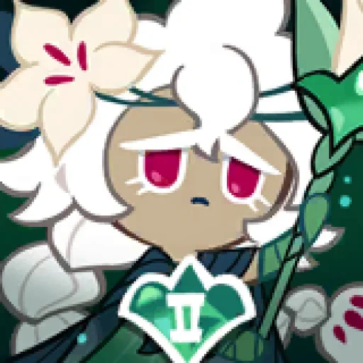 🤩 Стикер «White Lily Cookie» для Telegram