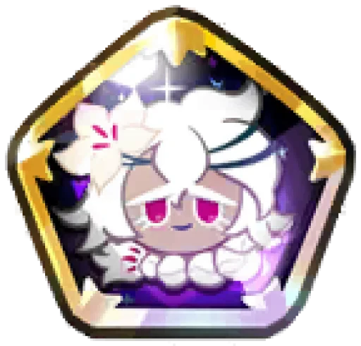 🤩 Стикер «White Lily Cookie» для Telegram