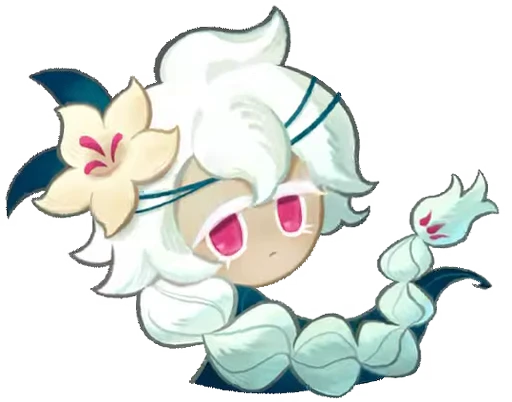 🤩 Стикер «White Lily Cookie» для Telegram
