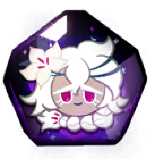 🤩 Стикер «White Lily Cookie» для Telegram