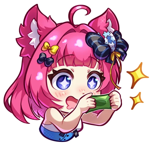 💵 Стикер «Wiki chan» для Telegram