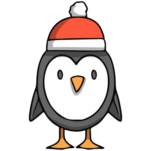 Стикер 42 ❄️❄️❄️Winter emoji - новогодний анимированный пак