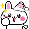 Стикер 2 👋 Winter Bunny - зимний зайчик