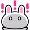 Стикер 44 👋 Winter Bunny - зимний зайчик