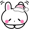 Стикер 28 👋 Winter Bunny - зимний зайчик