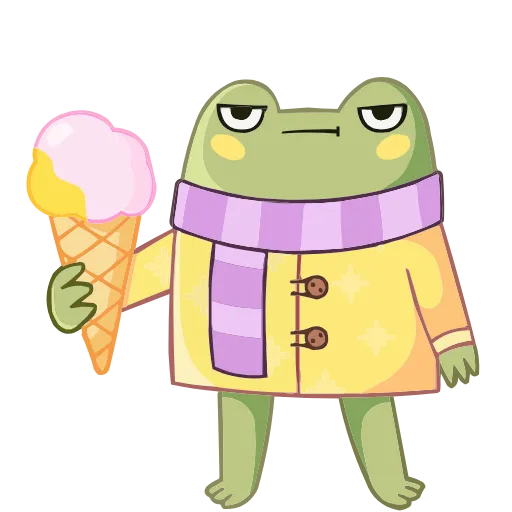🍦 Эмодзи «Зимний Хоппер» для Telegram
