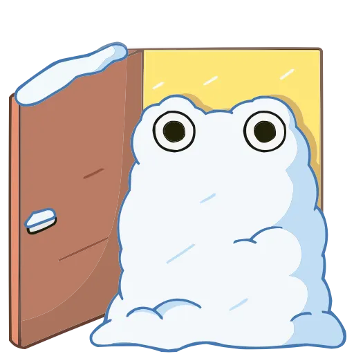 😶 Эмодзи «Зимний Хоппер» для Telegram