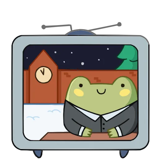 📺 Эмодзи «Зимний Хоппер» для Telegram