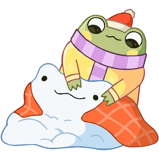🥶 Эмодзи «Зимний Хоппер» для Telegram