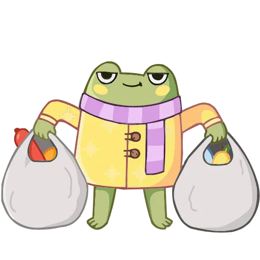 🛍 Эмодзи «Зимний Хоппер» для Telegram