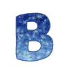 〰 Эмодзи «Зимние буквы» для Telegram