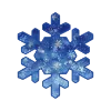 ❄️ Эмодзи «Зимние буквы» для Telegram