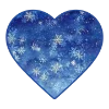 💙 Эмодзи «Зимние буквы» для Telegram