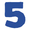 5⃣ Эмодзи «Зимние буквы» для Telegram