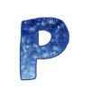 〰 Эмодзи «Зимние буквы» для Telegram