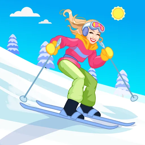 ⛷️ Стикер «Зимняя история» для Telegram