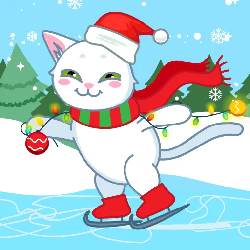 ❄️ Стикер «Зимняя история» для Telegram
