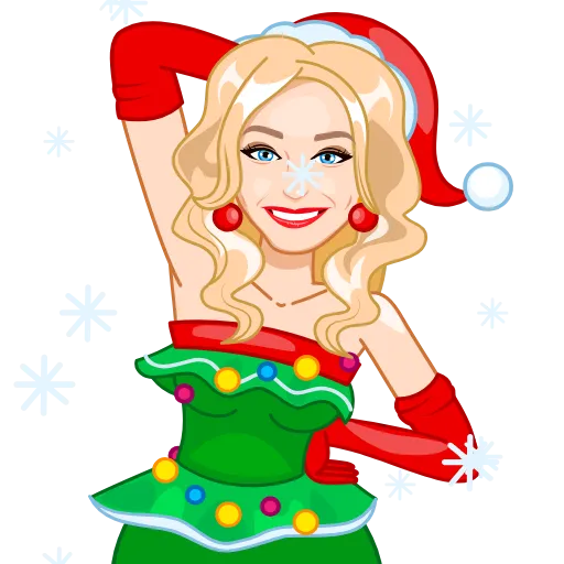 🎄 Стикер «Зимняя история» для Telegram