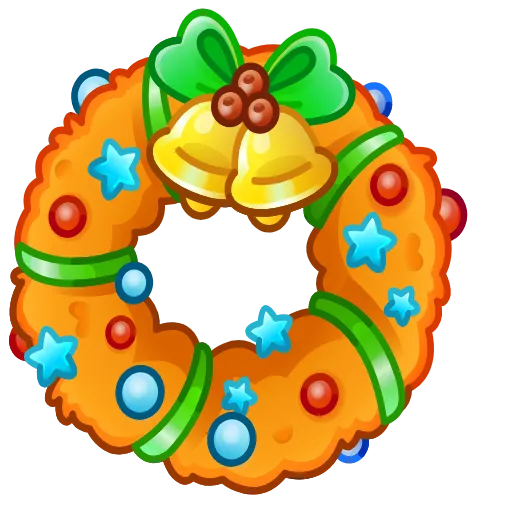 Стикер 35 Winter Wreath