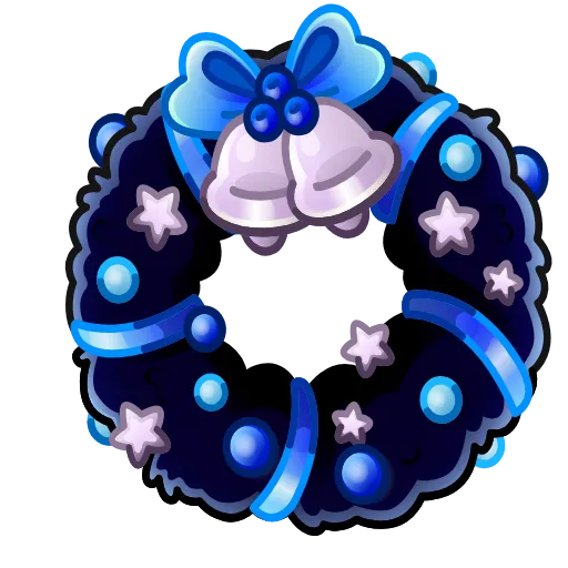 Стикер 33 Winter Wreath