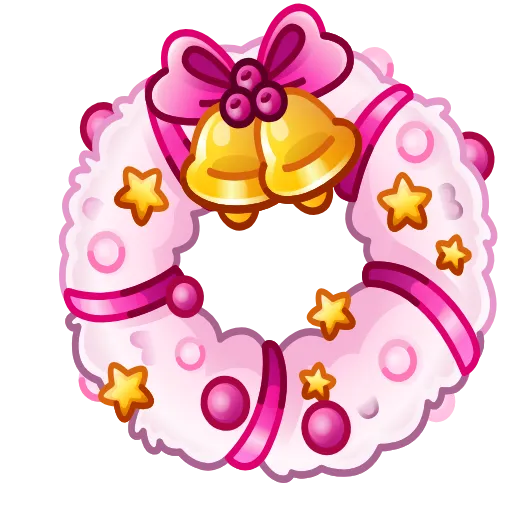 Стикер 45 Winter Wreath