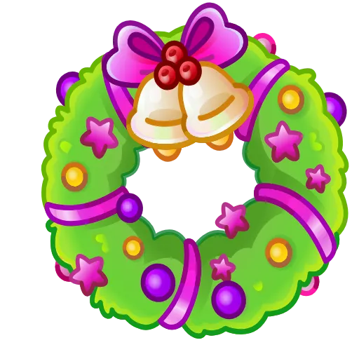 Стикер 39 Winter Wreath