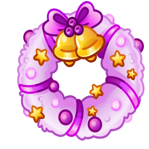 Стикер 47 Winter Wreath