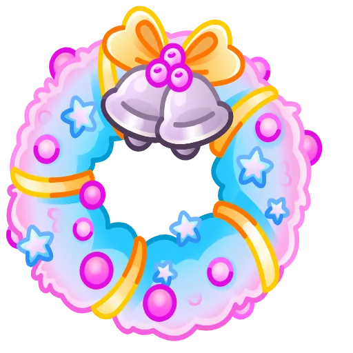 Стикер 56 Winter Wreath