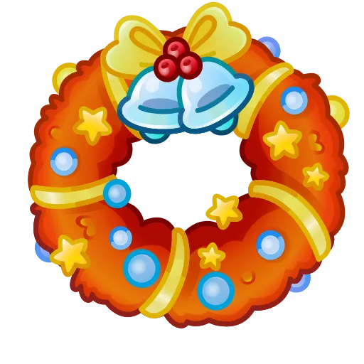 Стикер 43 Winter Wreath