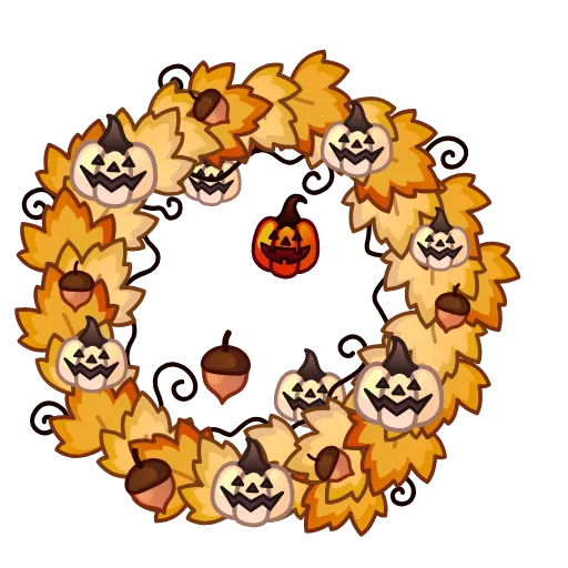 Стикер 21 Winter Wreath