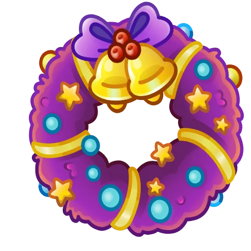Стикер 31 Winter Wreath