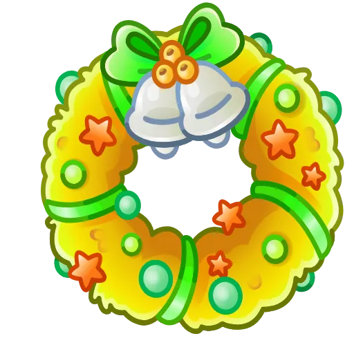 Стикер 38 Winter Wreath