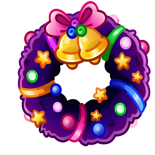Стикер 36 Winter Wreath
