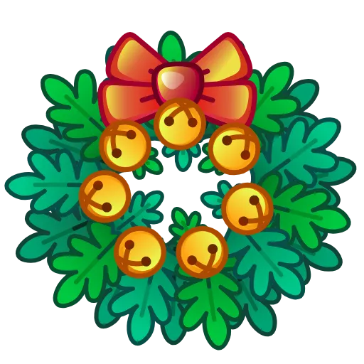 Стикер 20 Winter Wreath